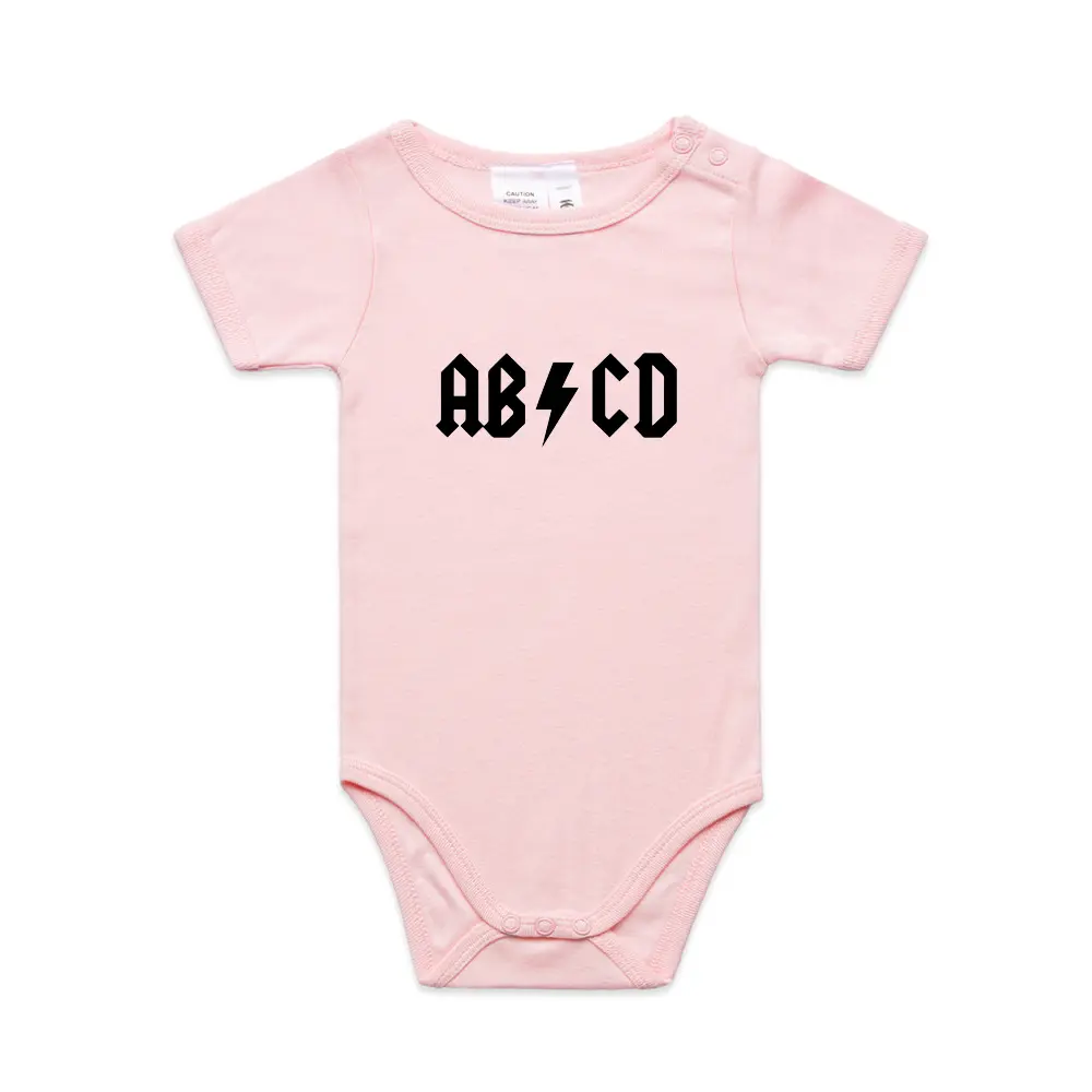 ABCD Rock and Roll Organic Cotton Baby Onesie BabyAge