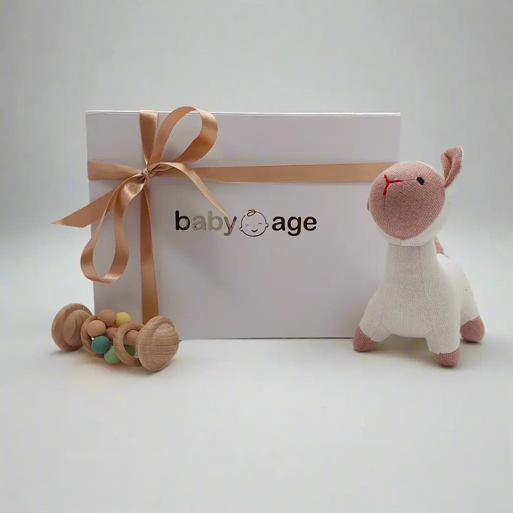 4-Piece Blue Ocean Personalised Baby Gift Set BabyAge