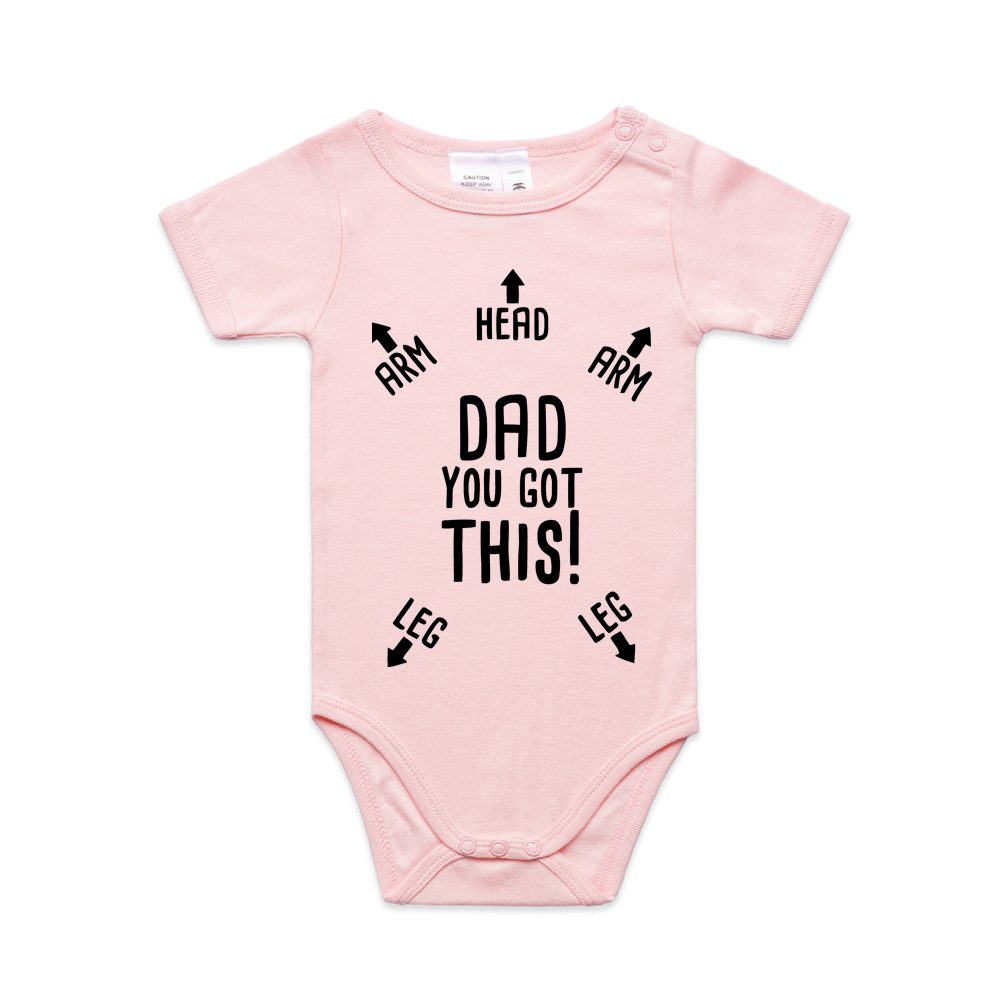 Dad You Got This Organic Cotton Baby Onesie BabyAge