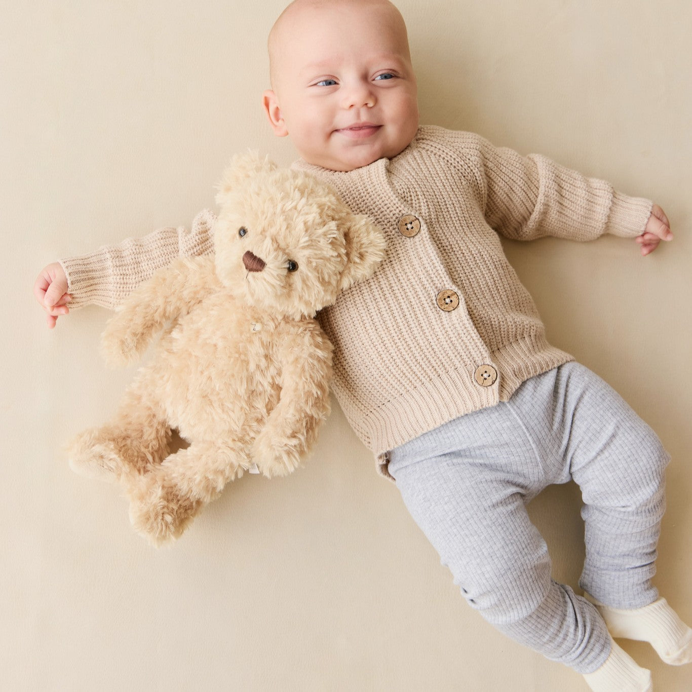 Personalised Jamie Kay Teddy Bear with Jumper