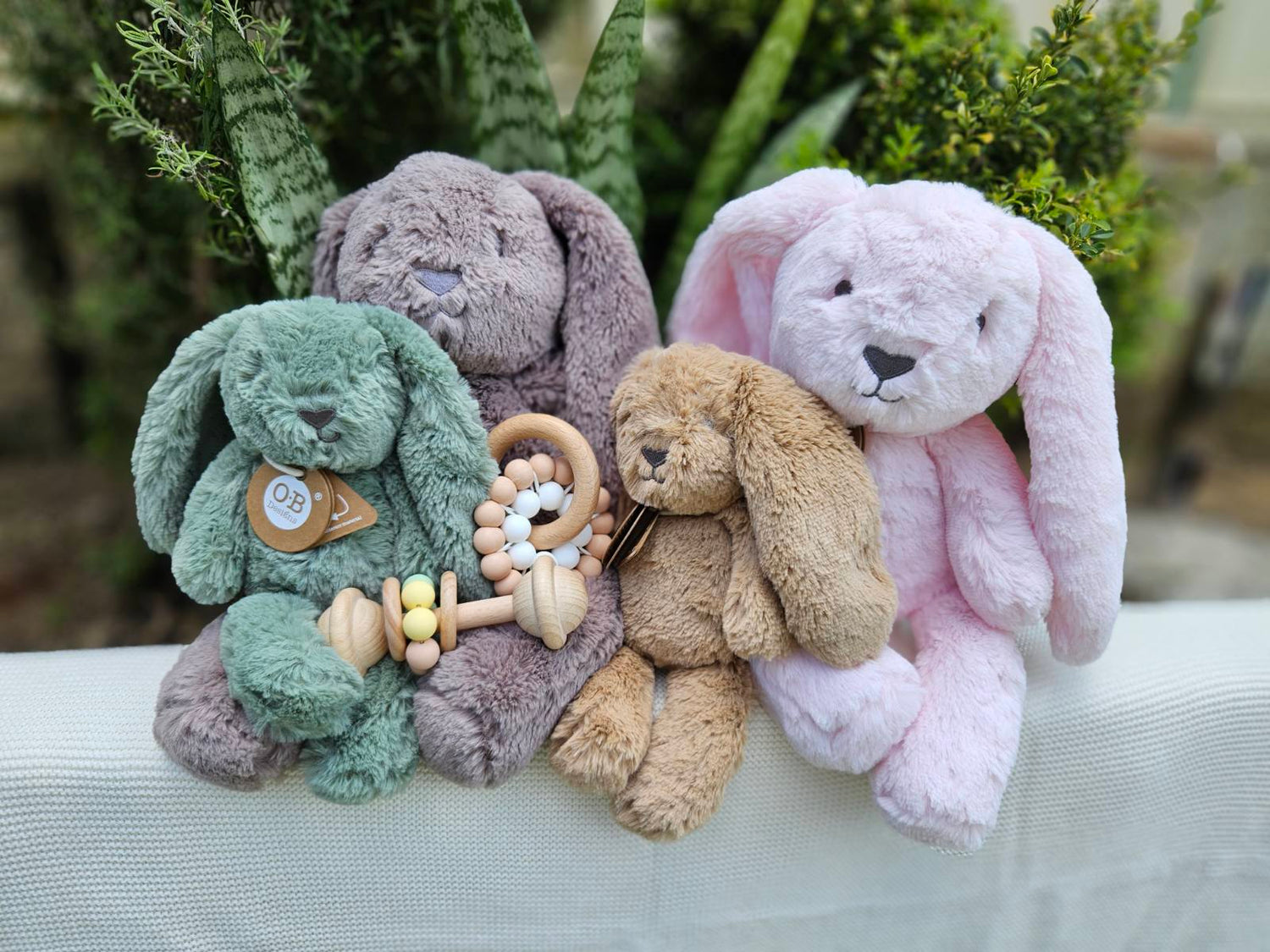 Personalised Soft Toys Bunnies