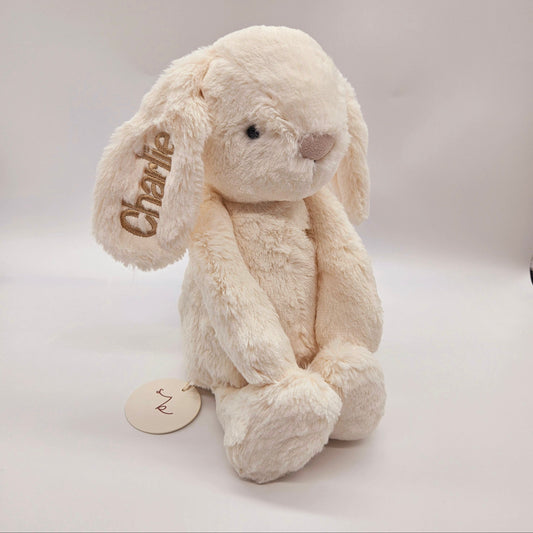 Personalised Jamie Kay Snuggle Bunny in Sunshine