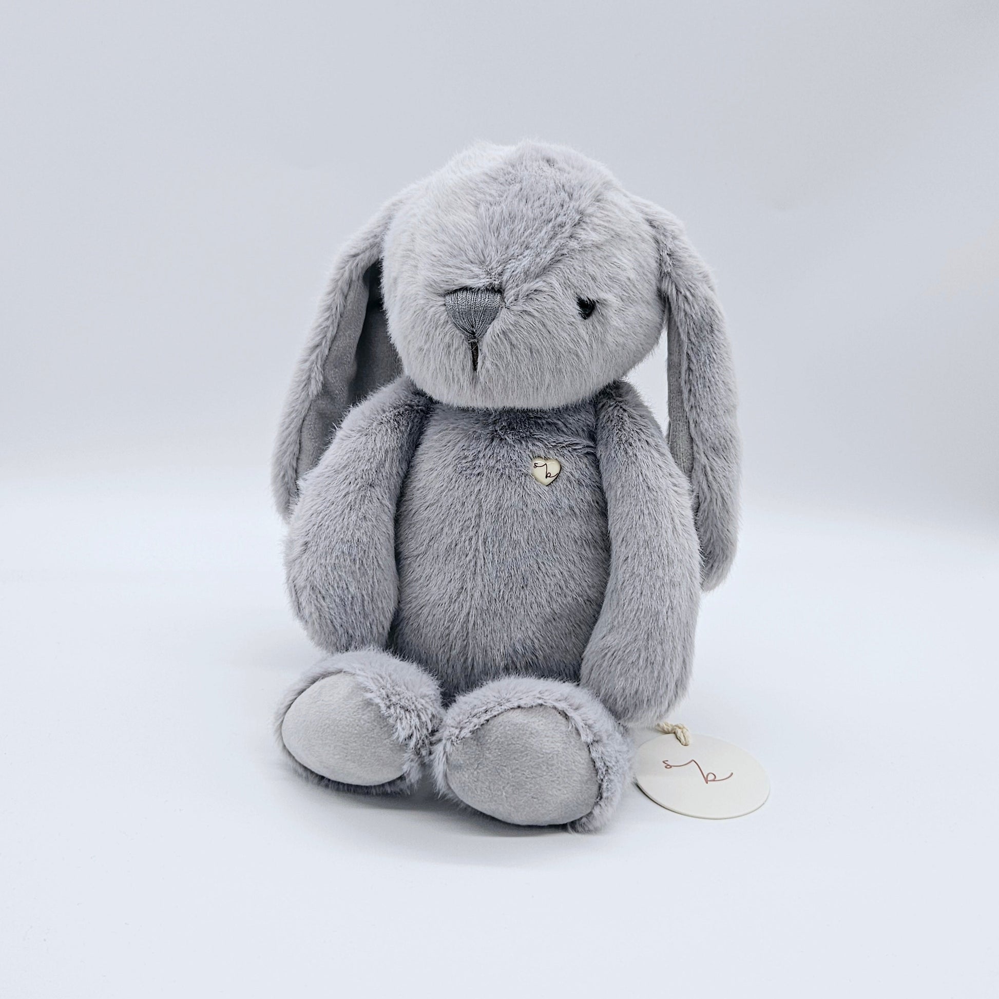 Personalised Jamie Kay Snuggle Bunny in Silver BabyAge