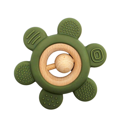 5-Piece Sage Green Personalised Baby Gift Set