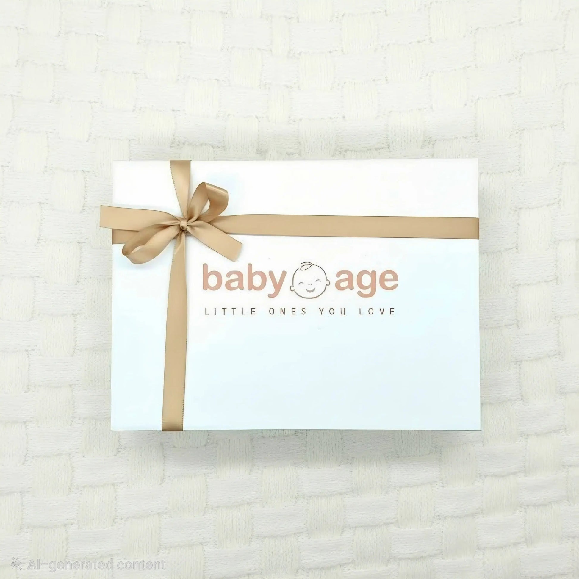 Luxury Personalised Baby Age Gift Hamper Girl Little Love Pink BabyAge