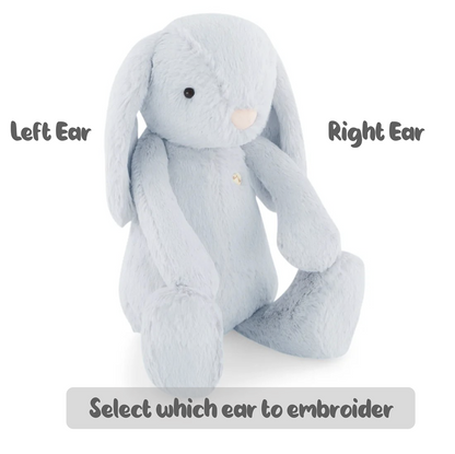 Personalised Jamie Kay Snuggle Bunny in Droplet