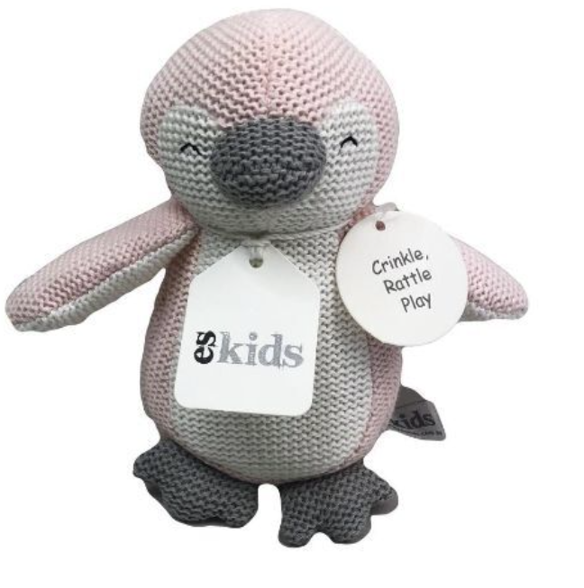 4-Piece Blush Pink Personalised Baby Gift Set BabyAge