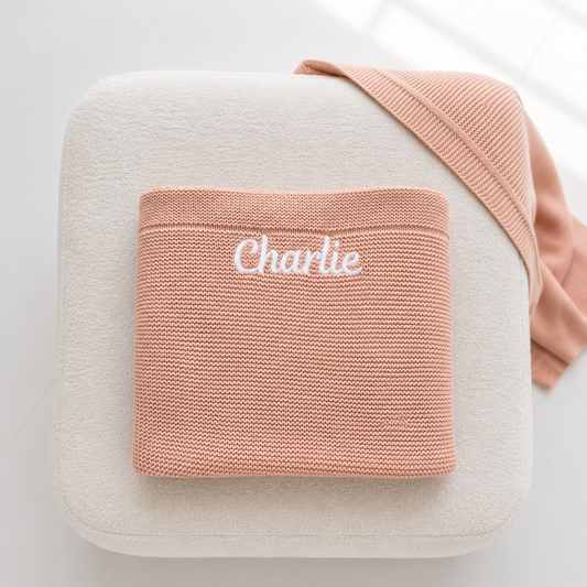 Personalised Baby Blanket – Pink