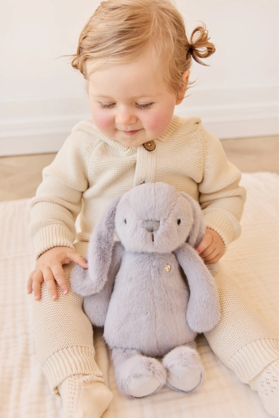 Personalised Bunny, Baby Blue Blanket & Teether Toy Baby Gift Set BabyAge