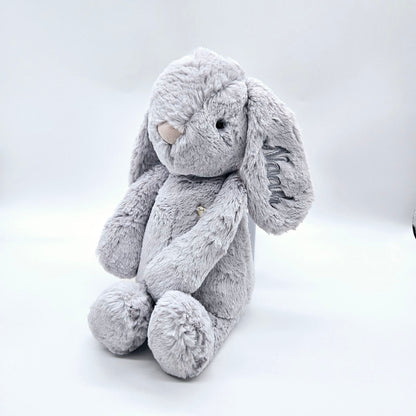 Personalised Baby Gift Hamper | Droplet Bunny, Blanket & Teether Toy