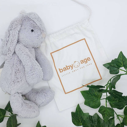 Personalised Jamie Kay Snuggle Bunny in Droplet